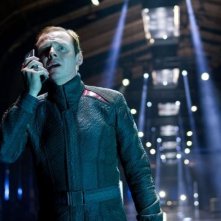 Un primo piano di Simon Pegg in Star Trek Into Darkness