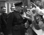 Il sorriso del capo a Firenze l'8 gennaio