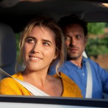 Vincent Perez con Vahina Giocante in Un prince (presque) charmant