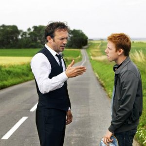 Vincent Perez e Côme Levin in Un prince (presque) charmant