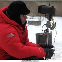 Educazione Siberiana: il regista Gabriele Salvatores durante la lavorazione del film