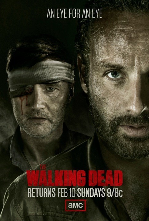 The Walking Dead Un Poster Per Il Ritorno In Onda In Usa Della Stagione 3 Della Serie Previsto Per I 262833