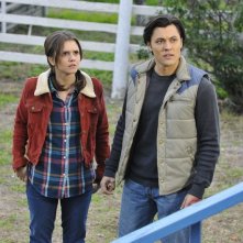 The Lying Game: Blair Redford e Alexandra Chando in una scena dell'episodio Reservation For Two