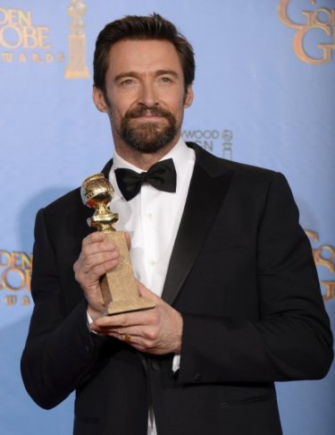 Hugh Jackman vince il Golden Globes 2013 come attore protagonista per Les Misérables