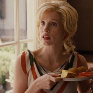 Jessica Chastain in una scena di The Help