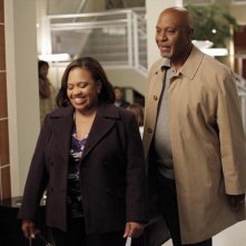 Grey's Anatomy: James Pickens Jr. e Chandra Wilson nell'episodio I Was Made for Lovin' You, della nona stagione