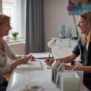 Stephanie Stremler e Susanne Lothar sono madre e figlia in Staub auf unseren Herzen