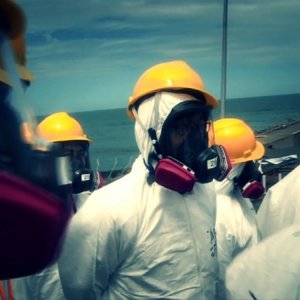 Un'immagine del documentario Fukushame, di Alessandro Tesei