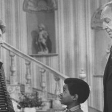 Gary Coleman con Conrad Bain e Nancy Reagan nella decima puntata della terza stagione di Arnold, 'Conta le tue pulsazioni'