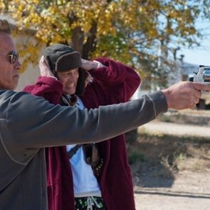 The Last Stand - L'ultima sfida: Arnold Schwarzenegger con Johnny Knoxville