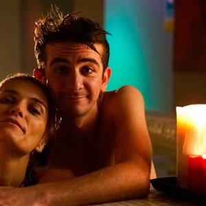 Francesco Mandelli con Claudia Zanella nella commedia Pazze di me