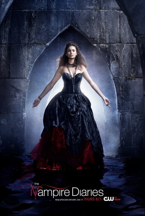 The Vampire Diaries Nina Dobrev In Un Character Poster Della Stagione 4 263559