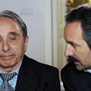 Ernesto Mahieux e Antonio Andrisani. in Una domenica notte