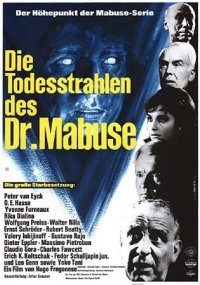 Locandina di I raggi mortali del Dr. Mabuse
