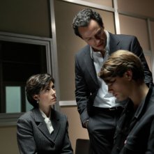 Il clan dei camorristi: Stefano Accorsi e Vanessa Compagnucci in una scena della fiction