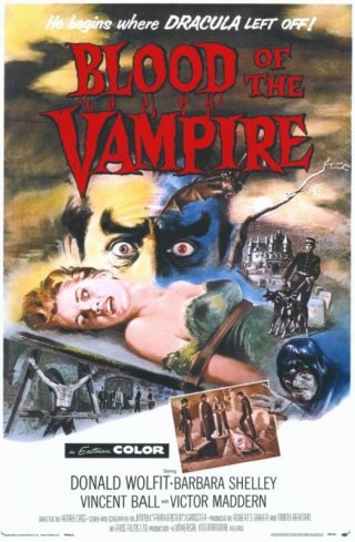 Il sangue del vampiro: la locandina del film