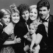 Joanna Kerns Alan Thicke Kirk Cameron Tracey Gold E Jeremy Miller In Genitori In Blue Jeans 263847