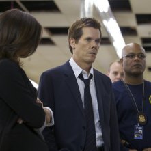 The Following: Kevin Bacon in una scena del pilot della serie
