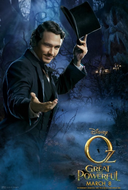 Il Grande E Potente Oz Character Poster Per James Franco 263968