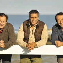 Amitiés sincères: Gérard Lanvin, Jean-Hugues Anglade con Wladimir Yordanoff