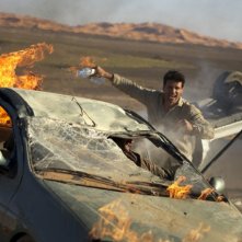 Frank Grillo in una scena di Intersections, prodotto da Besson