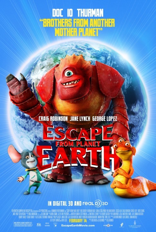 Escape From Planet Earth Character Poster 1 264420