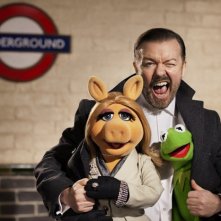 The Muppets... Again!: Ricky Gervais insieme a Kermit e Miss Piggy