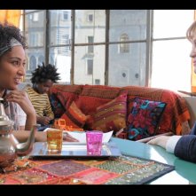 Tutta la musica del cuore: Esther Elisha e Francesca Cavallin in una scena della fiction