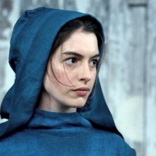 Anne Hathaway in una scena di Les Misérables nel quale interpreta Fantine