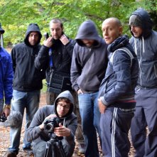Soma: Fabio Paladini (al cavalletto), Francesco Vitiello e Davide Devenuto (sulla destra) sul set del quarto episodio