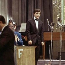 Sanremo 1962 - Tony Renis e davanti a lui, il maestro Gianni Ferrio