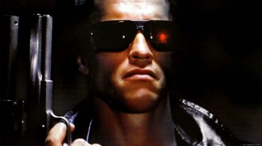 Terminator: un primissimo piano di Arnold Schwarzenegger