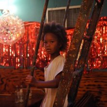 Re della terra selvaggia: la giovane Quvenzhané Wallis in un momento del film