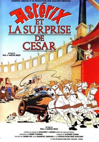 Asterix e la sorpresa di Cesare: la locandina del film