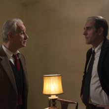 Viva la libertà: il protagonista Toni Servillo in una scena del film con Valerio Mastandrea