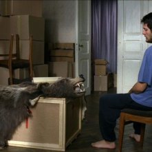 A Fold in My Blanket: Tornike Gogrichiani in una scena del film