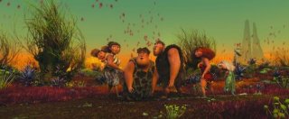 I Croods: una scena del preistorico film d'animazione della Dreamworks