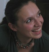 Materia Oscura: uno dei due registi, Martina Parenti, in una foto promozionale