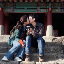 Nobody's Daughter Haewon: Eunchae Jung e Sunkyun Lee in una tenera scena del film