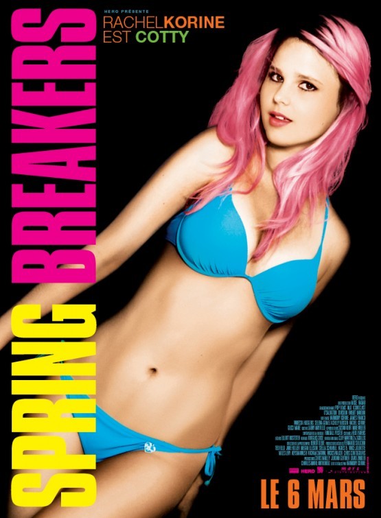 Spring Breakers Character Poster Francese Per Rachel Korine 264990