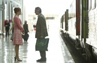 Treno di notte per Lisbona: Martina Gedeck e Jeremy Irons in una scena del film