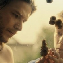 In the Name of: Mateusz Kościukiewicz con Sebastian Kuczynski in una scena del film