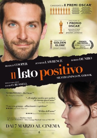Il lato positivo - Silver Linings Playbook: la locandina italiana