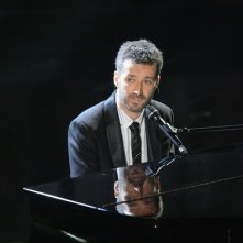 Sanremo 2013: Daniele Silvestri durante la prima serata