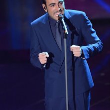 Sanremo 2013: Marco Mengoni durante la prima serata