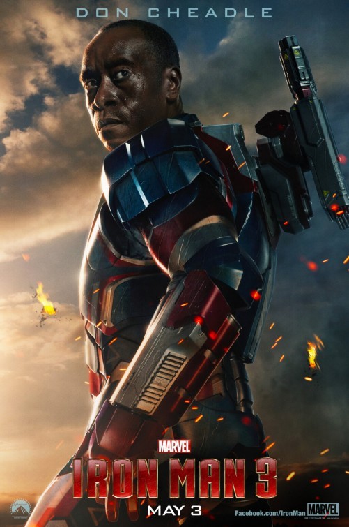 Iron Man 3 Character Poster Per Don Cheadle 265712