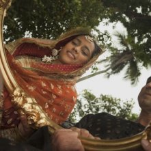 Midnight's Children: Shahana Goswami in una scena del film