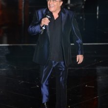 Sanremo 2013: Albano durante la terza serata