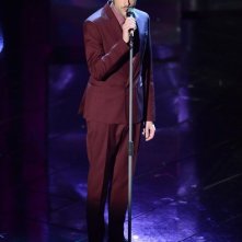 Sanremo 2013:  Marco Mengoni durante la terza serata