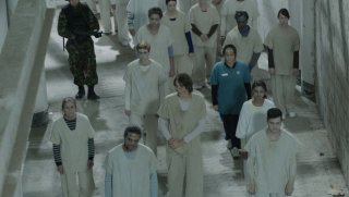 Una scena del centro di riabilitazione per i non-viventi della serie televisiva In the Flesh